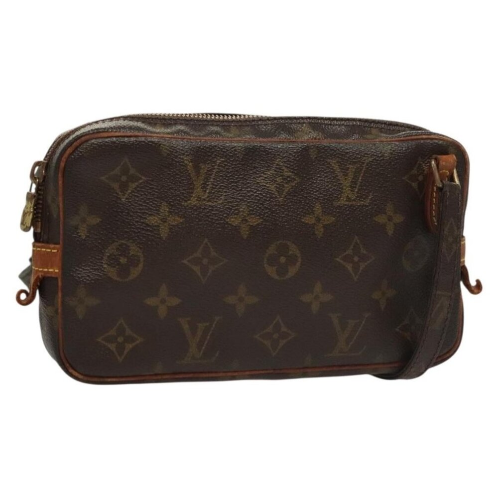 Authentic LOUIS VUITTON Monogram Marly Bandouliere Shoulder Bag M51828 LV